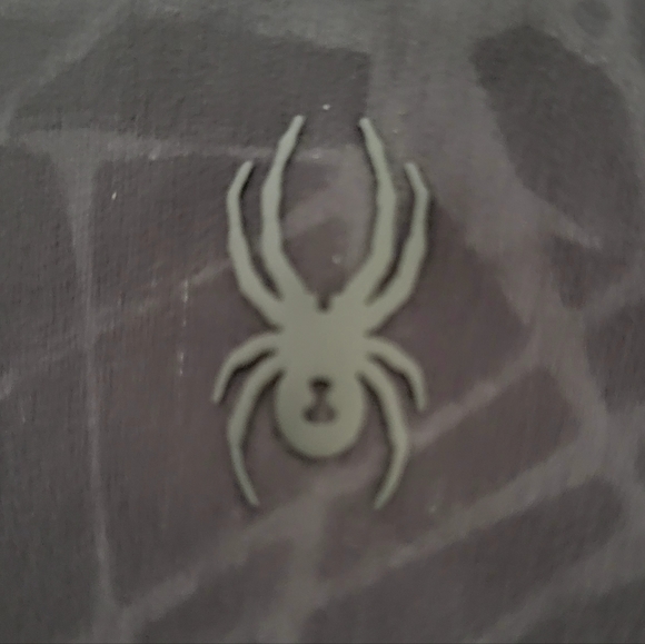 Spyder Black Web Print High Rise Active Performance Pants Leggings - Picture 9 of 9